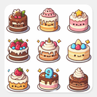 Cake sticker partie 1