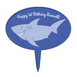 Articles Anniversaire De Requin De Maison Decoration Zazzle Fr