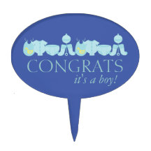C'est un garçon ! Topper baby shower Cake