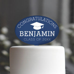 Cake Topper Félicitations Graduate Graduate Graduate PEUT MODI