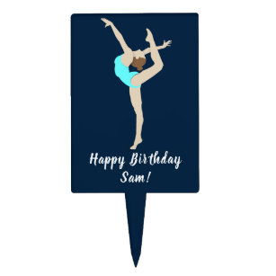 Cake Toppers Gymnaste Zazzle