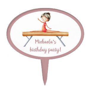 Cake Toppers Gymnaste Zazzle