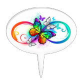 CAKE TOPPER ARC EN CIEL LUMINEUX