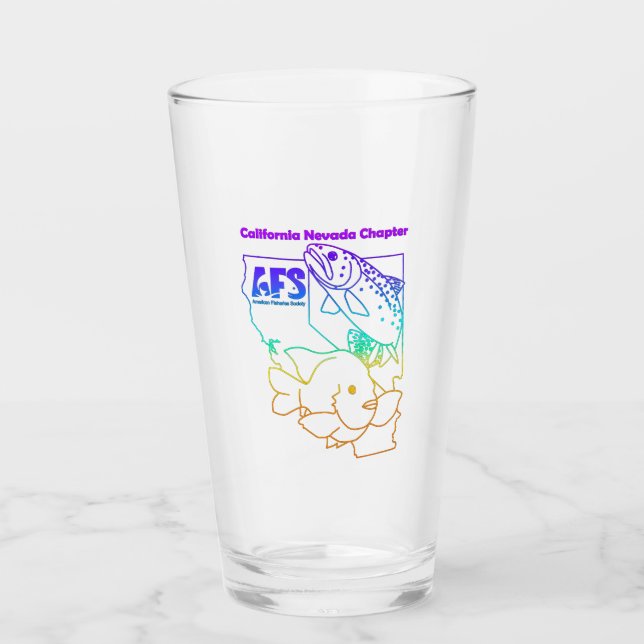 Cal-Neva AFS Arc-en-ciel Tumbler en verre (Devant)