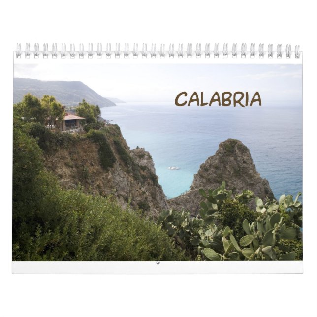 Calabre, Italie Calendrier Mur (Protection)