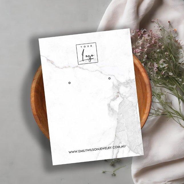 CALACATTA MARBRE TEXTURE STUD CARTE D'AFFICHAGE (Créateur téléchargé)