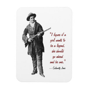 Calamity Jane Cote Magnet