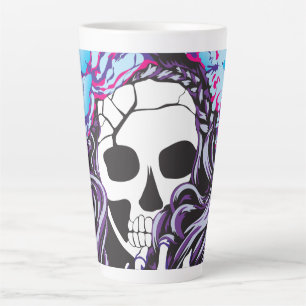 Calavera Latte Mug