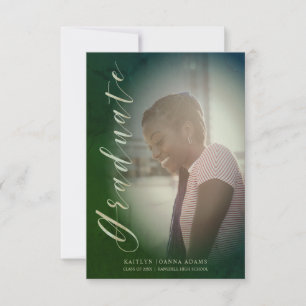 Calcul de script photo pour diplômé en transparenc