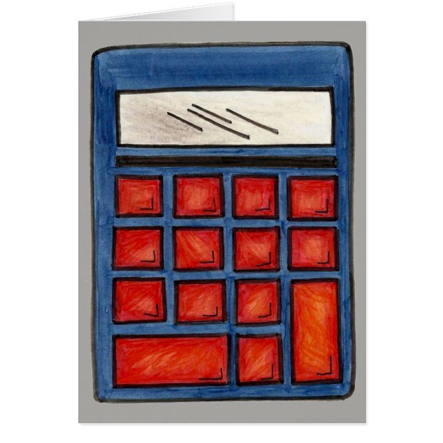 Calculatrice Nerd des mathématiques de l'enseignem (Devant)