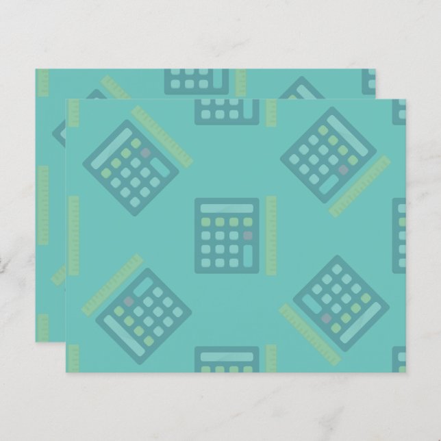 Calculatrices Math (Devant / Derrière)