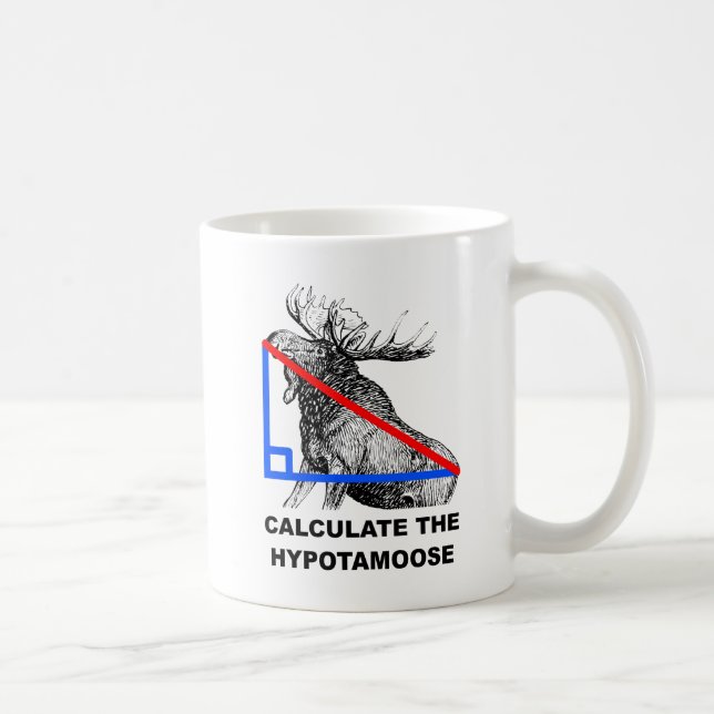 Calculer l'hypotamose drôle Mug (Droite)