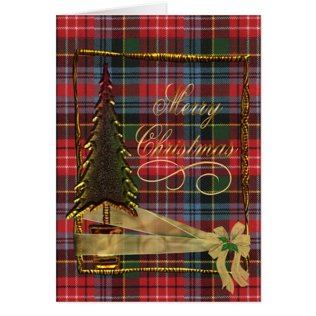Caledonia Modern Tartan Christman (Devant)