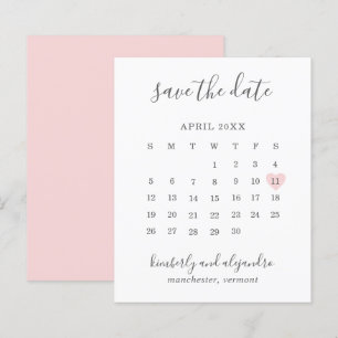 Calender Coeur rose Budget Mariage Enregistrer la 