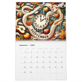 CALENDRIER ファンタジーと段階：夢のような12ヶ月