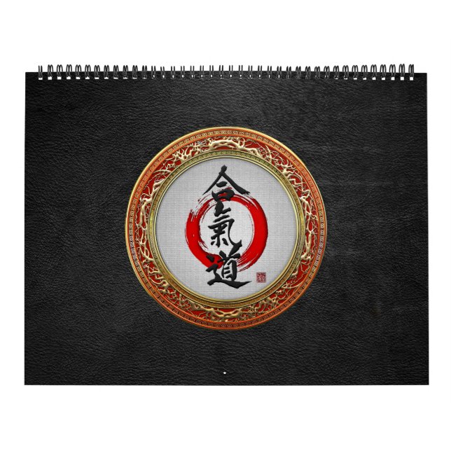 Calendrier [100] Calligraphie japonaise - Aikido (Protection)