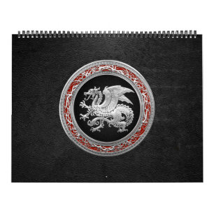 Calendrier [100] Dragon islandais, Landvæ ttir [Argent]