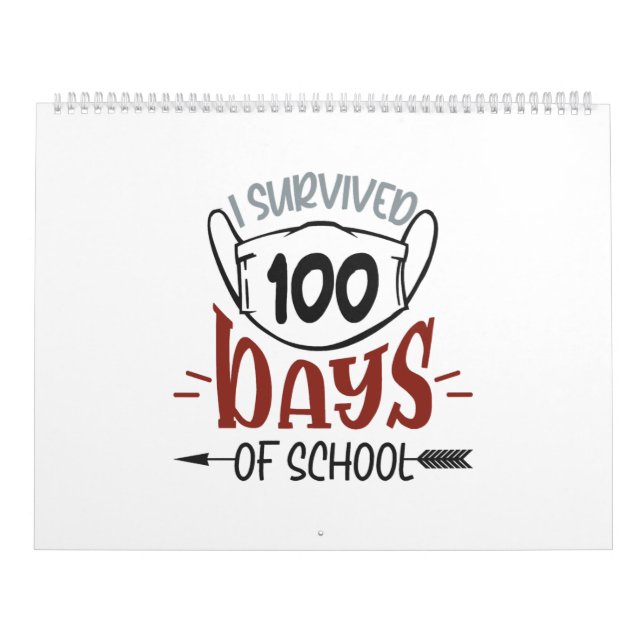 Calendrier 100 jours d'école                    (Protection)