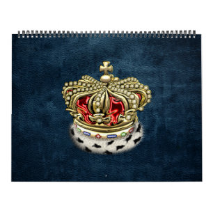Calendrier [100] Prince-Princesse King-Queen Royal Crown