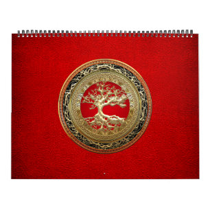 Calendrier [100] Treasure Trove : Celtic Tree of Life [Or]