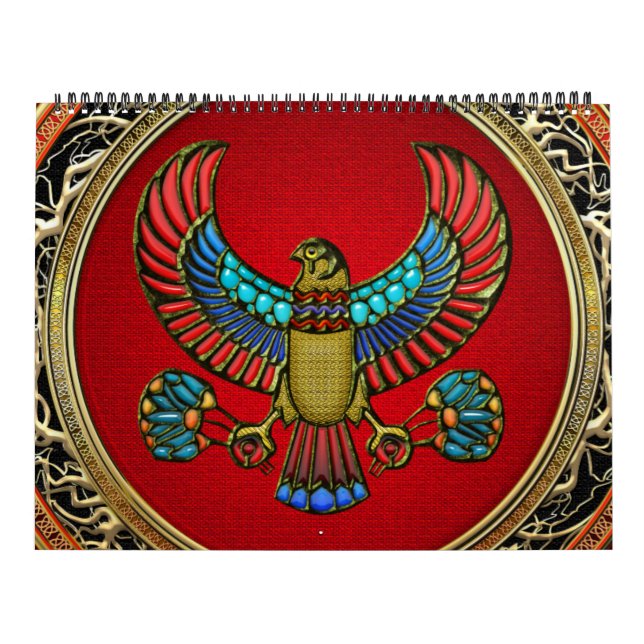 Calendrier [100] Treasure Trove : Faucon égyptien (Protection)