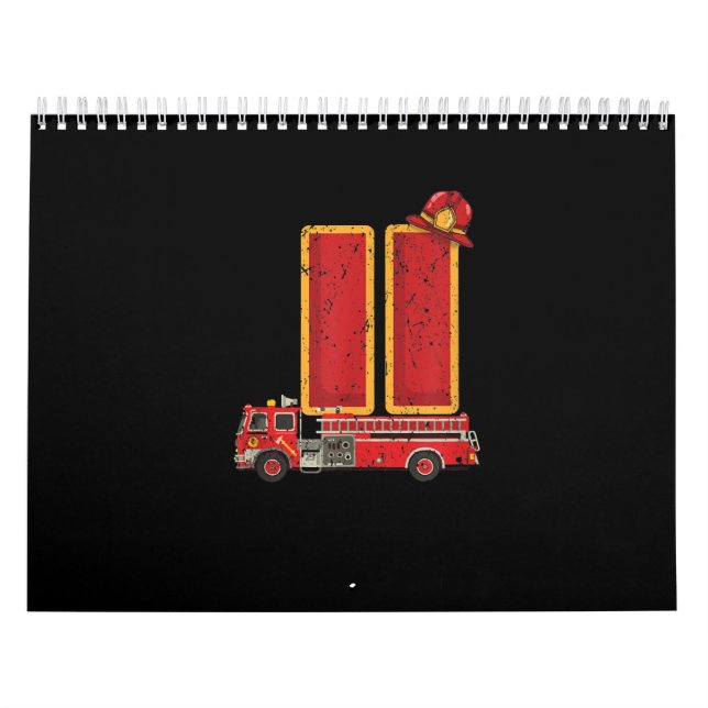 Calendrier 11 ans Anniversaire Cadeaux de garçon Pompier (Protection)