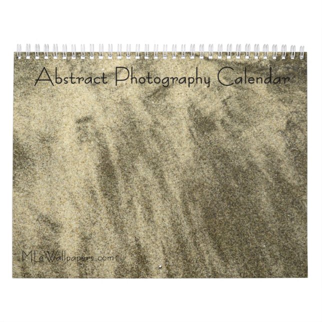 Calendrier 12 mois de photographie Abstraite, 5e édition (Protection)