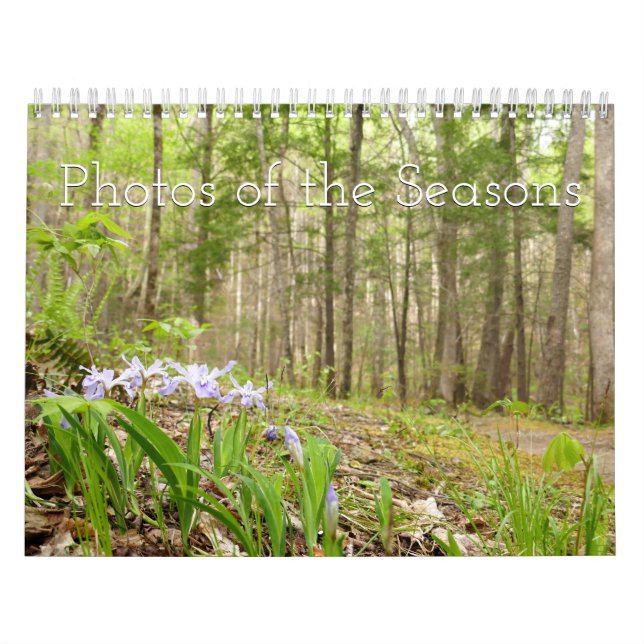 Calendrier 12 mois de photos des saisons, 13e édition (Protection)