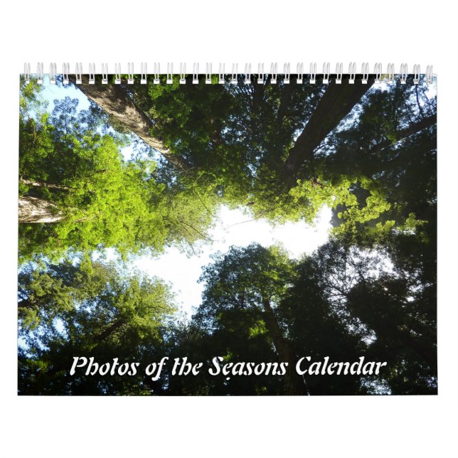 Calendrier 12 Mois de Photos des Saisons, 7e Édition (Protection)