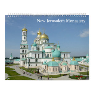 Calendrier 12 mois Nouveau monastère de Jérusalem