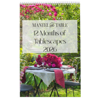 Calendrier 12 Months of Beautiful Tablescapes 2026
