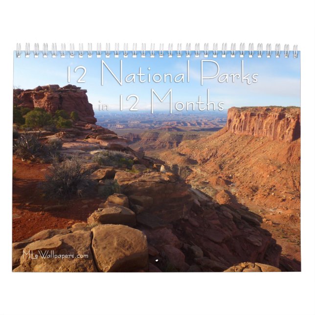 Calendrier 12 Parcs nationaux en 12 mois, 4e édition (Protection)