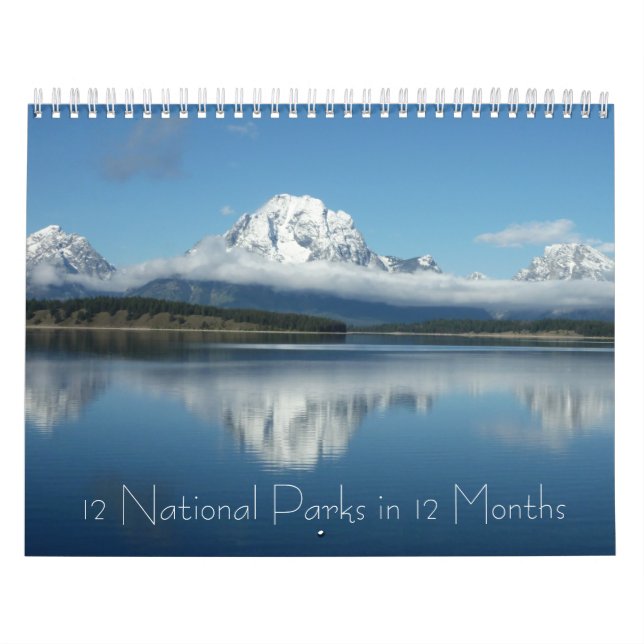 Calendrier 12 Parcs nationaux en 12 mois, 7e édition (Protection)