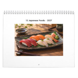 Calendrier 12 plats japonais à essayer au Japon 2027