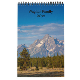 Calendrier 15 Photos Montagnes Pittoresques Personnaliser