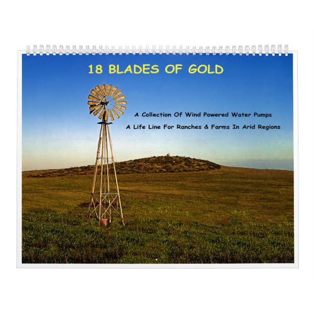 Calendrier 18 Lames D'Or - Collection De Windmills (Protection)