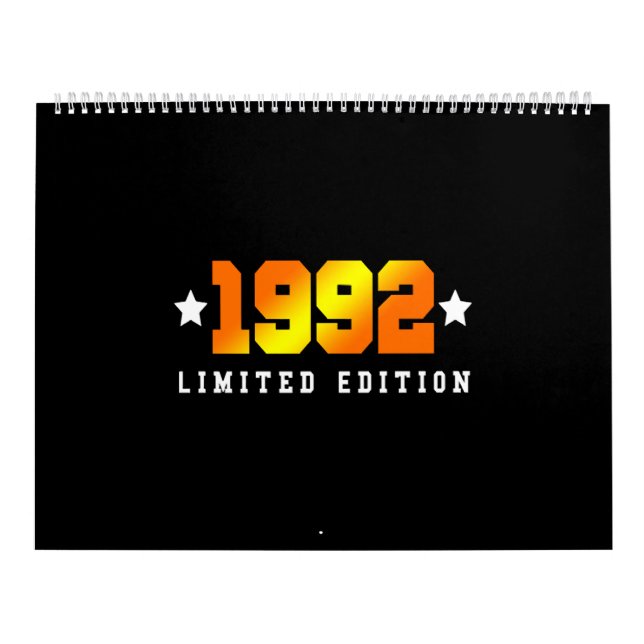 Calendrier 1992 Edition limitée (Protection)