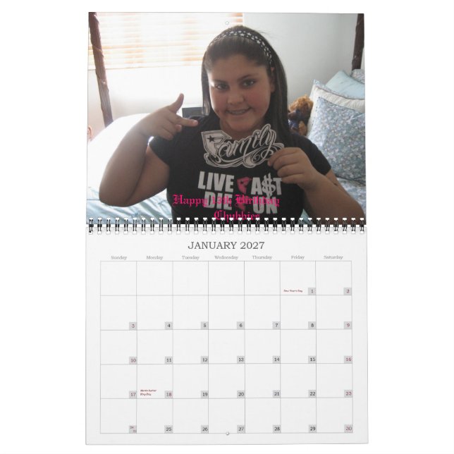 calendrier 2007 (Jan 2027)