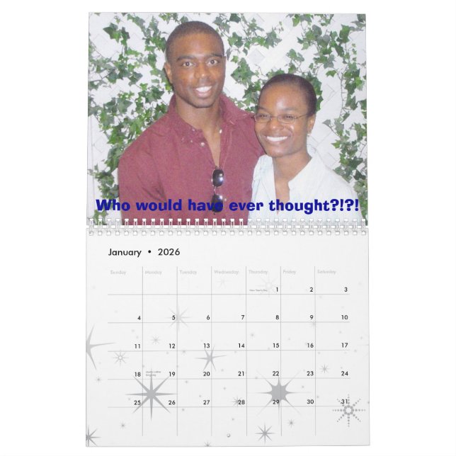 Calendrier 2007 de Charea (Jan 2026)