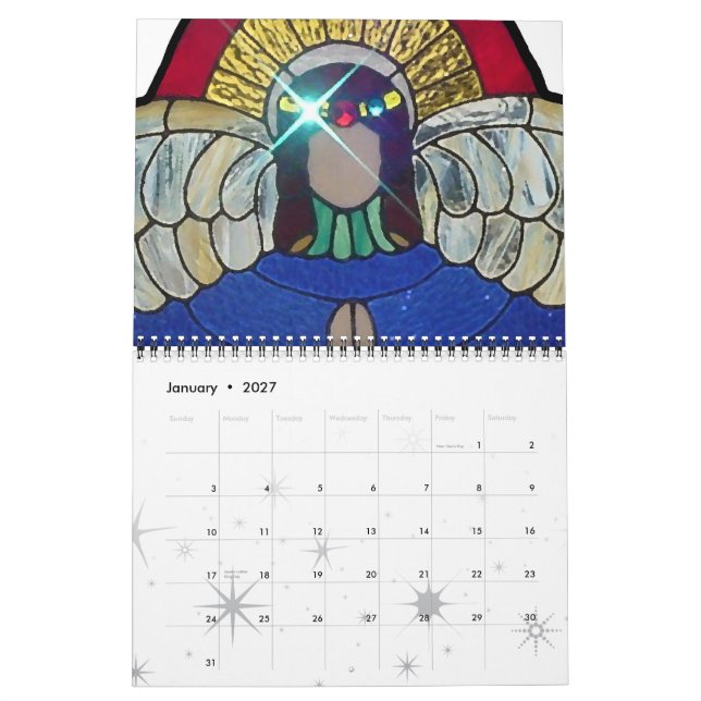 Calendrier 2008 des originaux en feutre (Jan 2027)