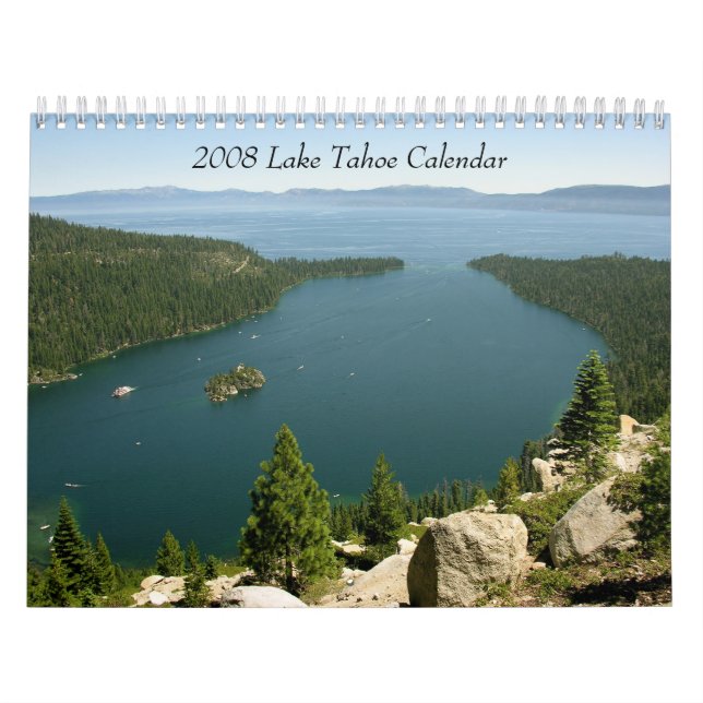 Calendrier 2008 du lac Tahoe (Protection)