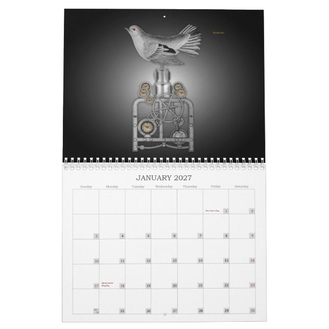 Calendrier 2009 (Jan 2027)