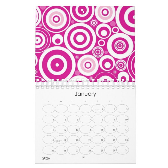 Calendrier 2010 ~ 1960s Grooviest Rétrospective (Jan 2026)