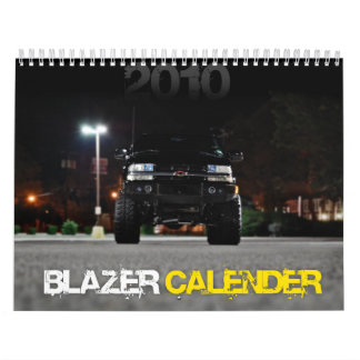 Calendrier 2010 de blazer