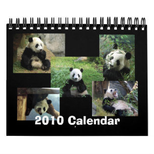 Calendrier 2010 de panda