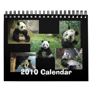 Calendrier 2010 de panda