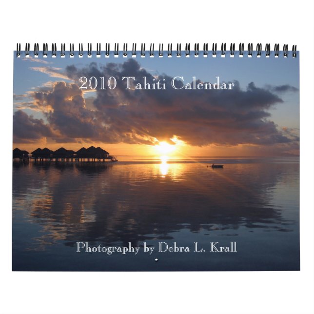 Calendrier 2010 du Tahiti (Protection)
