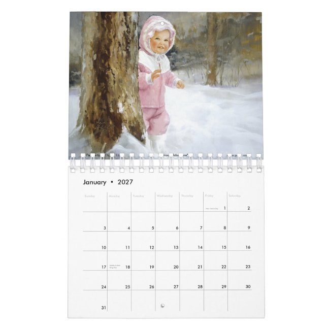 Calendrier 2010 petit (Jan 2027)