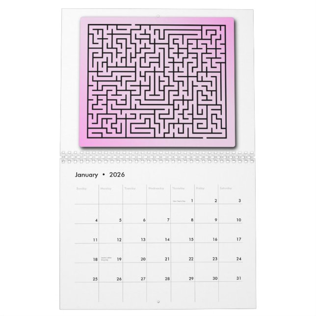 Calendrier 2010 stupéfiant (Jan 2026)