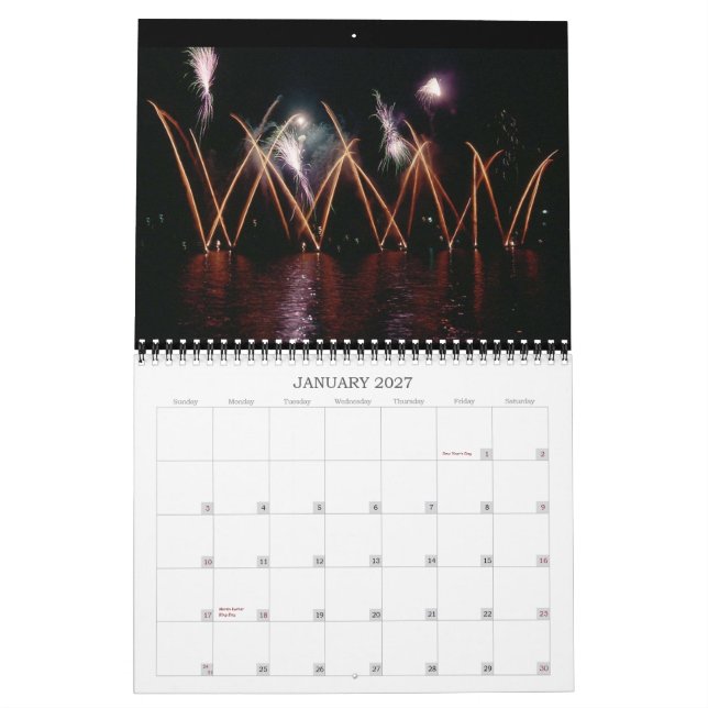 Calendrier 2011 allumez le ciel (Jan 2027)